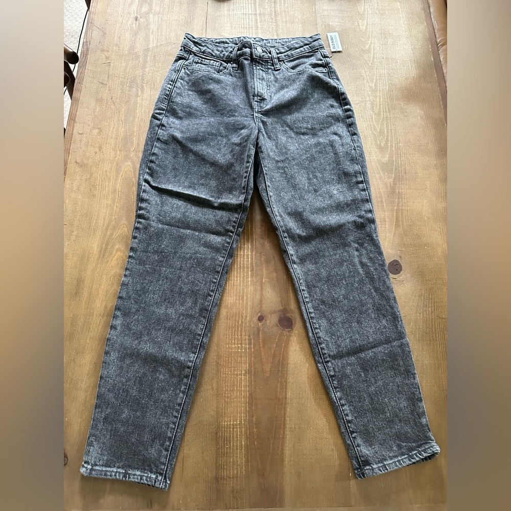great straight leg slouchy jeans high waist